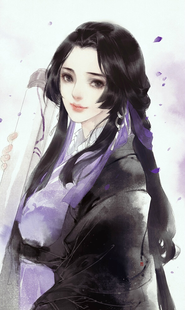 同人 万花谷 手绘 插画 水墨 古风 中国风 @伊吹五月 伊吹鸡腿子