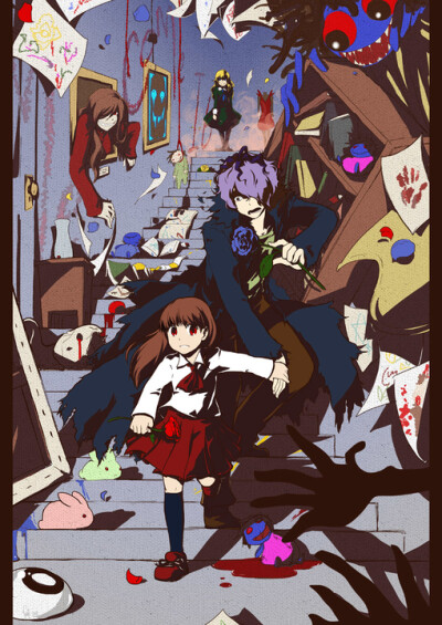 ib恐怖美术馆同人图