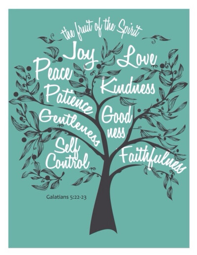但圣灵的果子,就是爱,喜乐,和平,恒忍,恩慈,良善,信实,温柔,节制;(加