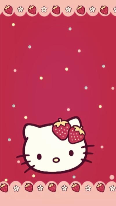 kitty控# #sanrio# #可爱# #wallpaper# #手机壁纸# #背景# #锁屏