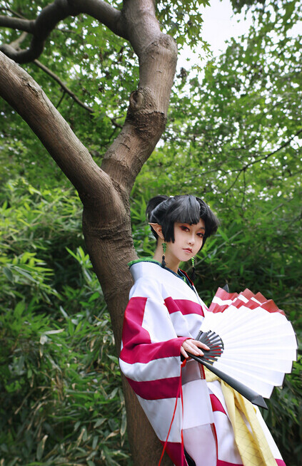 犬夜叉 风使神乐cos