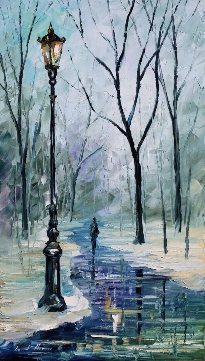 清新水彩画 手绘 人物 树木 自然风景 清新淡雅 唯美插画