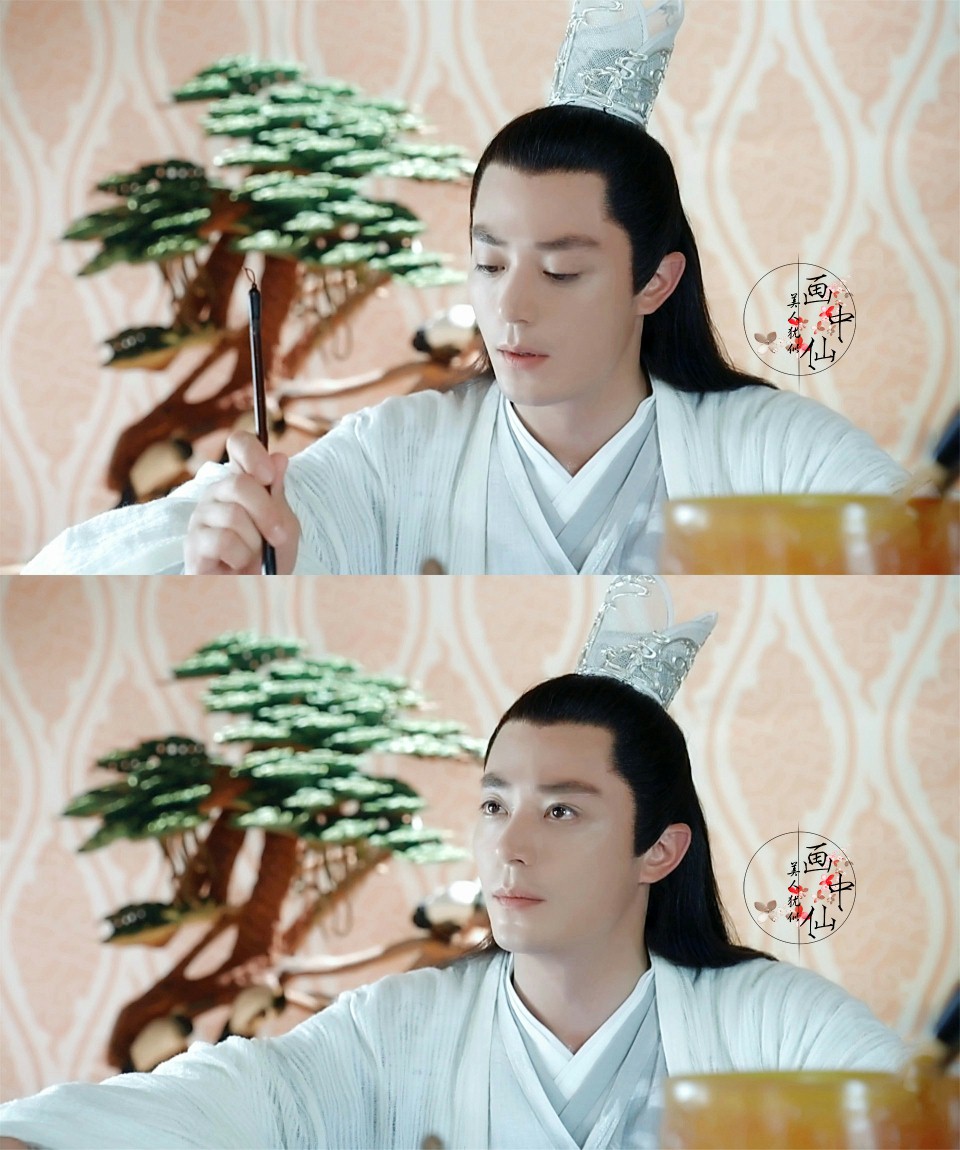 花千骨 白子画 霍建华 图源:美人犹似画中仙