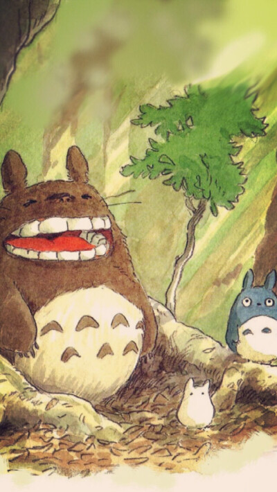 收集   点赞  评论  宫崎骏 龙猫 手绘 插画 温暖 0 175 staram