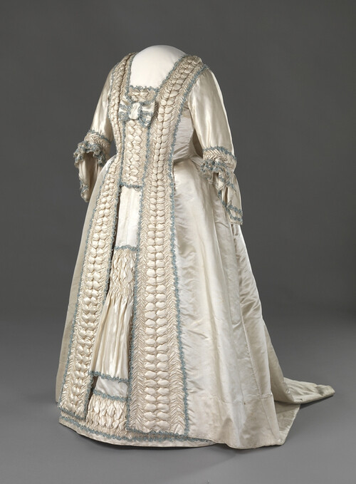 (婚礼服饰)长袍 法国 1760s