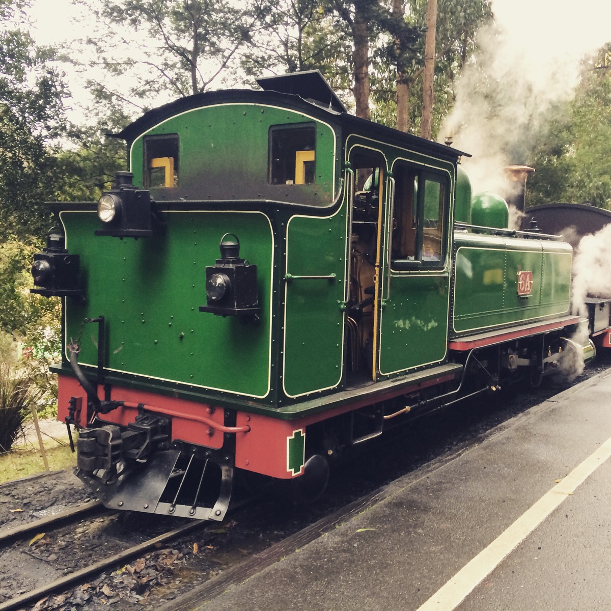 melbourne - puffing billy 蒸汽小火车
