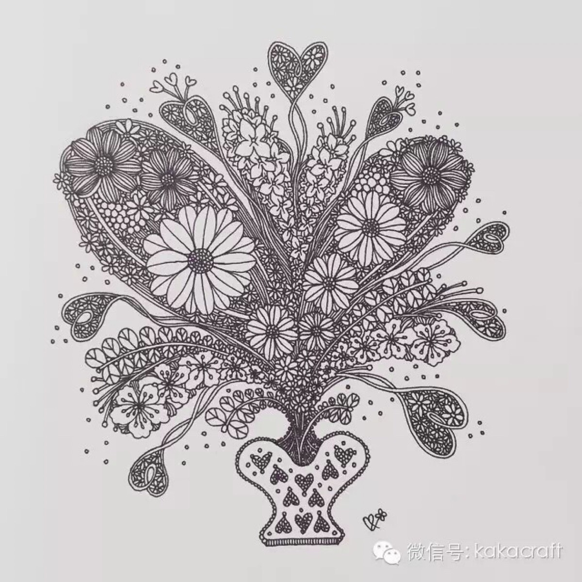 禅绕画爱好者的作品