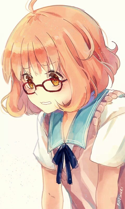 境界的彼方动漫壁纸 插画 二次元 动漫女头