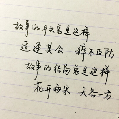 文字:意想不到的结局