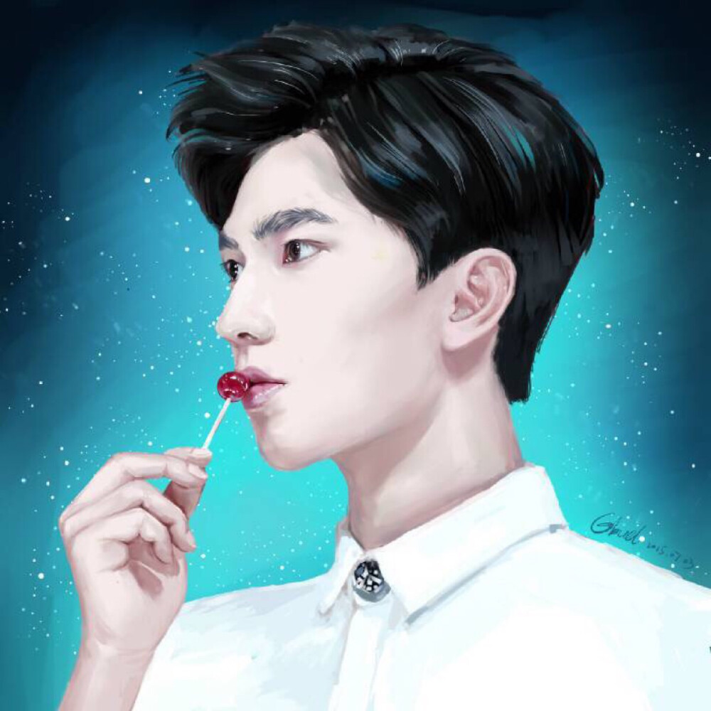 杨洋 好赞的手绘 cr如图