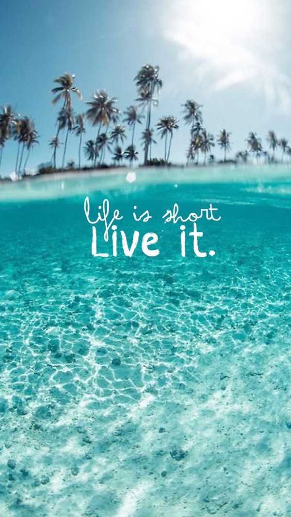 [壁纸] 透亮的海水蓝 live it —9局外人