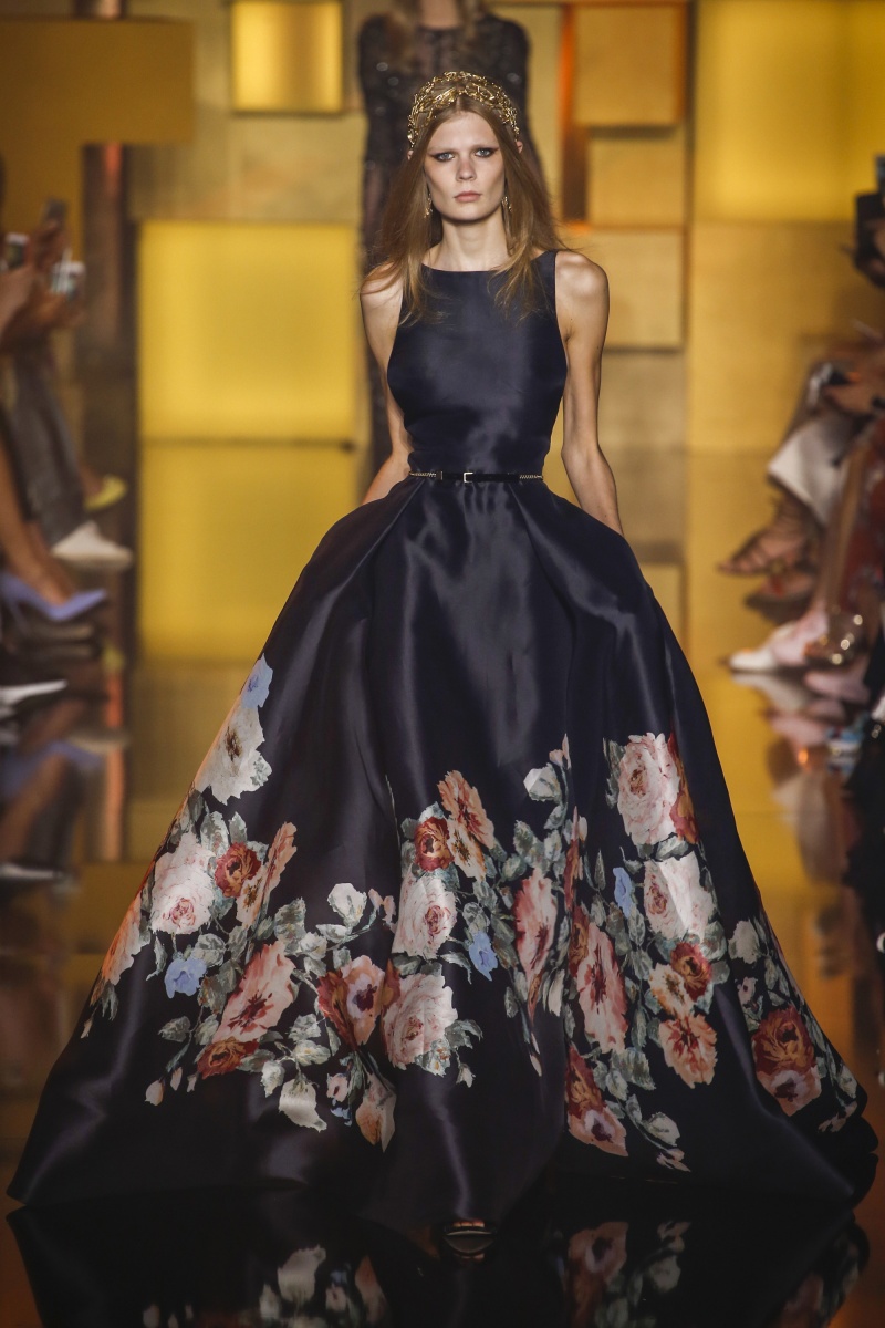 elie saab 2015秋冬高级定制 婚纱礼服蕾丝刺绣