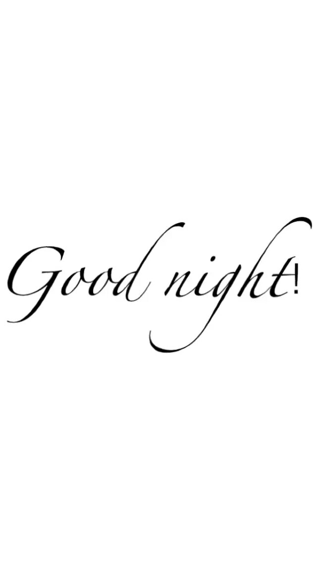 good night花式字体图片