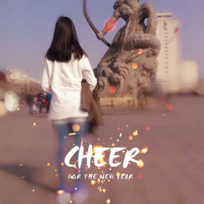 中长发背影女