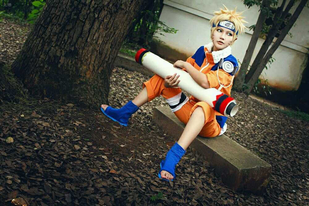 火影忍者鸣人cosplay