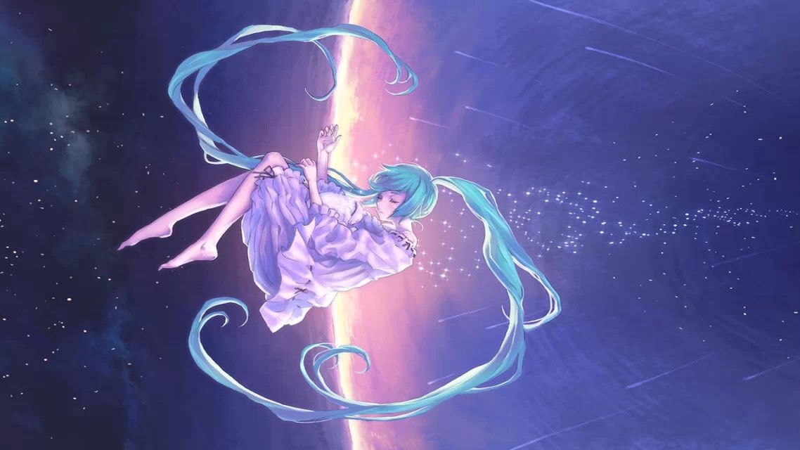 二次元 初音未来 治愈 温暖 风景 