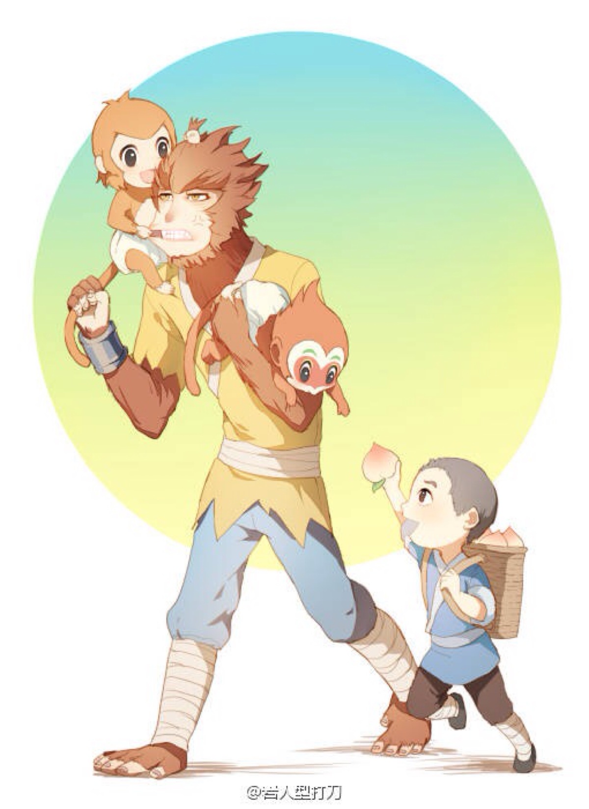 西游记之大圣归来 一只在花果山有育子经验的猴扎 出处见水印