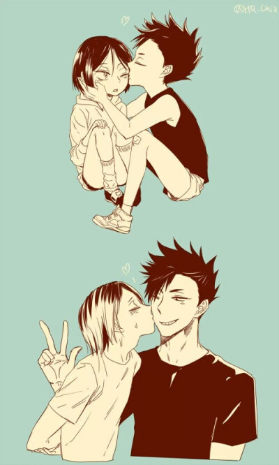 排球少年##黑研#甜(*/ω*)[cr:hq_chiz]