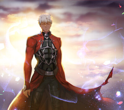 fate/stay night 红a acher 动漫 人物 二次元