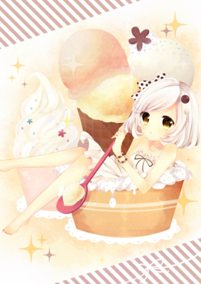 收集   点赞  评论  手绘水彩 美食艺术 食物 甜品控 甜点下午茶