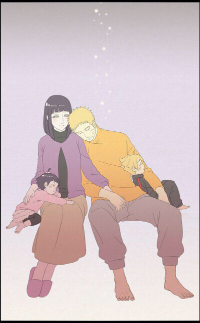 火影忍者 naruto 漩涡鸣人 漩涡雏田 日向雏田 漩涡博人 漩涡向日葵