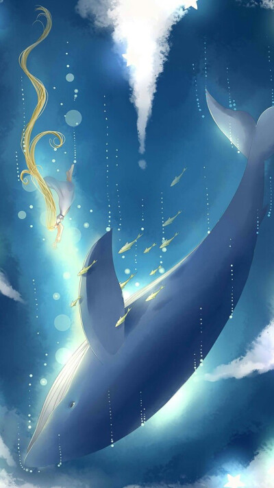极光之恋鲸鱼图片