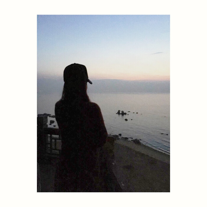 女生 头像 海边