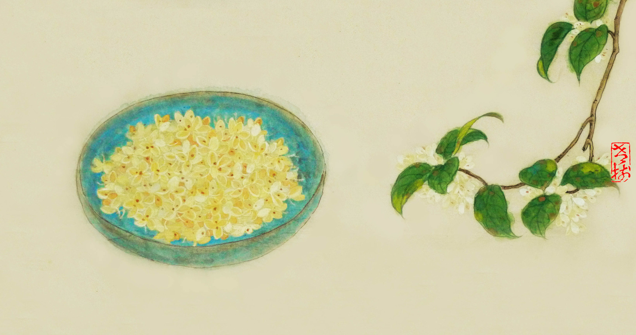 据说杭州全是人,只好杜门宅在家.下周约上郁达夫,再去看看迟桂花.