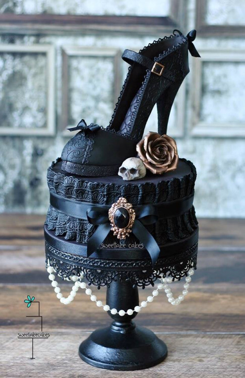 婚礼蛋糕:哥特