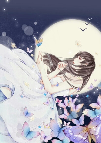 插画环境冷色调
