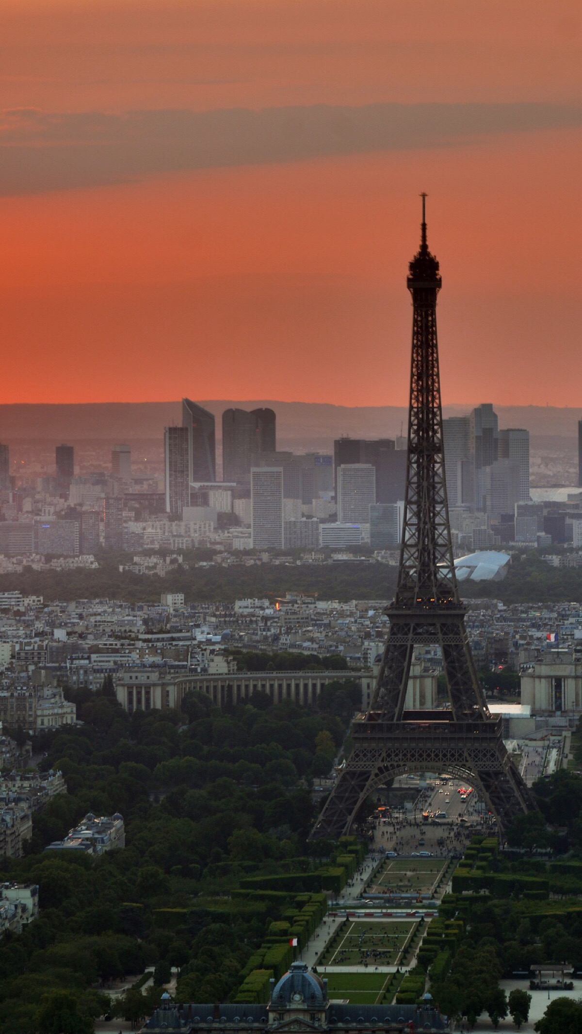 巴黎景色 艾菲尔铁塔 锁屏壁纸 聊天背景
