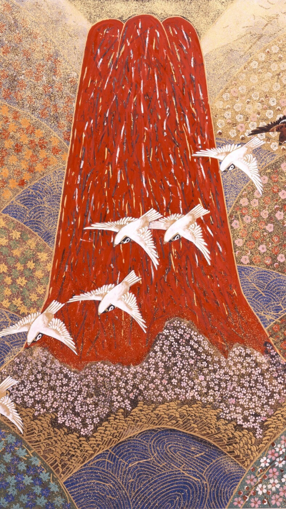 日本画家平松礼二 作品 锁屏壁纸 聊天背景