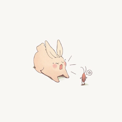 兔子插画 堆糖图片