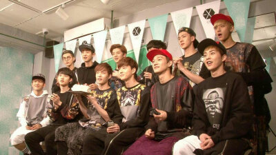 exo8人合照