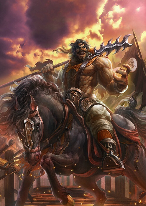 当阳桥上一声吼喝断桥梁水倒流