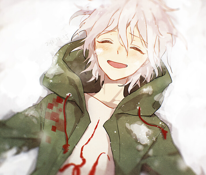 p站画师【いお】作品集【无题[5]】系列图 弹丸突破 狛枝凪斗 动漫男