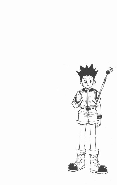 分镜之神富坚义博全职猎人人物画稿