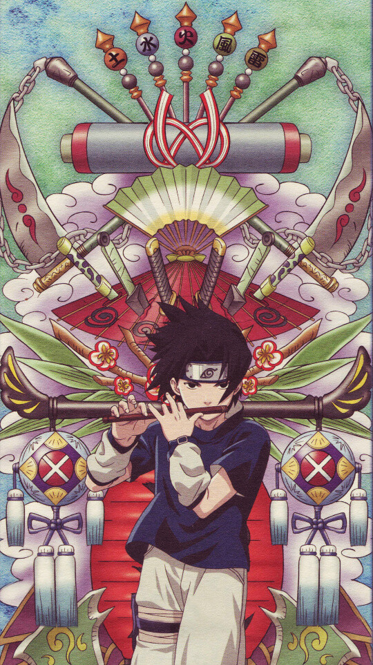 火影忍者壁纸宇智波佐助