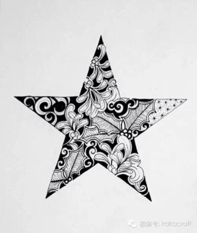 禅绕画 星星
