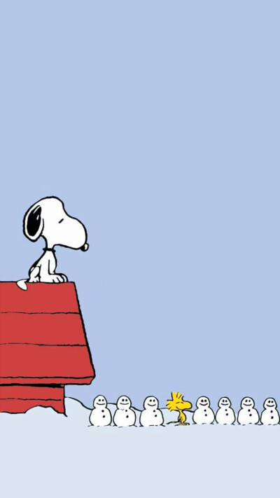 wallpaper wechat 微信背景 壁纸 锁屏 待机 主题 桌面 可爱 史努比