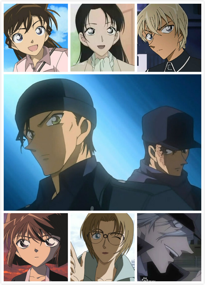 名柯后宫王赤井秀一和他的后宫,别问我琴酒和透子哪来的