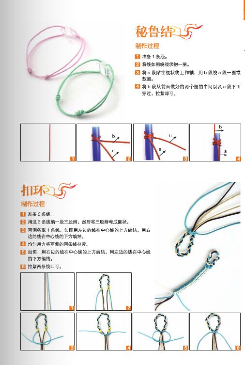 两边抽拉结编法图解图片