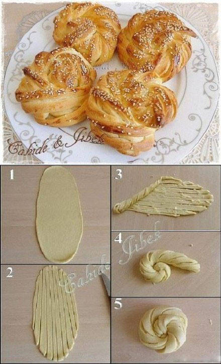 面包造型简单花样步骤图片