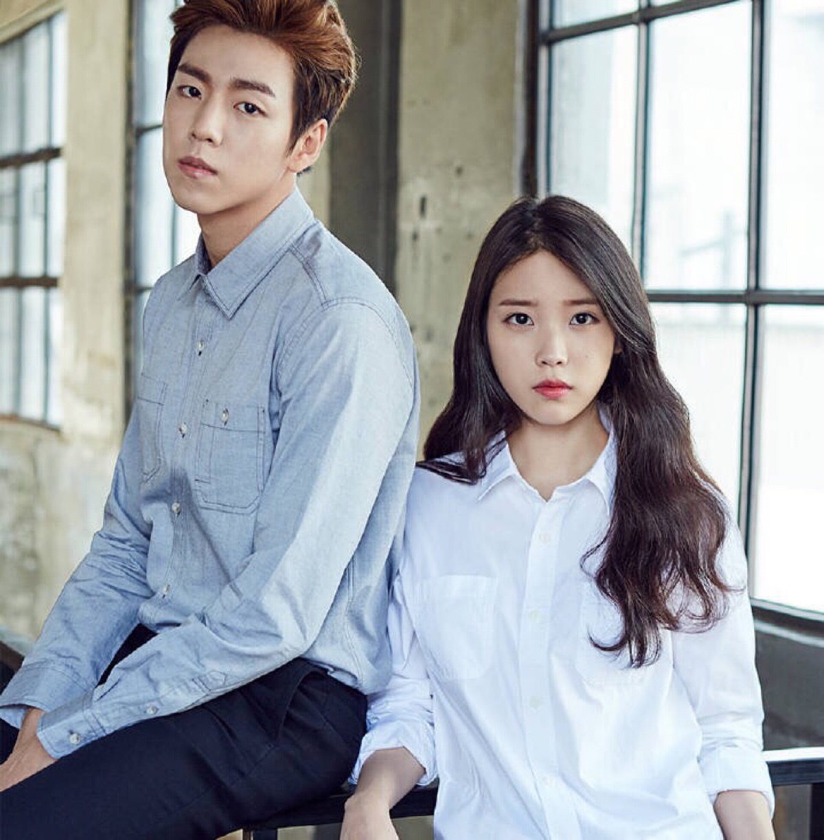 iu 李玹雨最新unionbay情侣画报 画面好美啊!