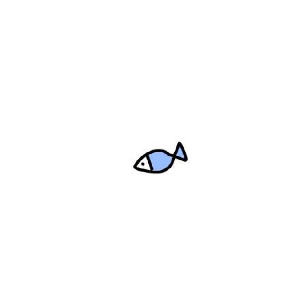 小鱼头像情侣图片