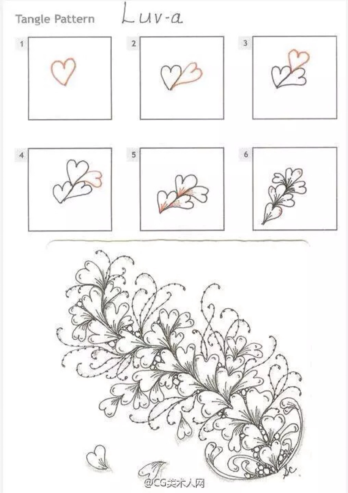 花的画法三种图片
