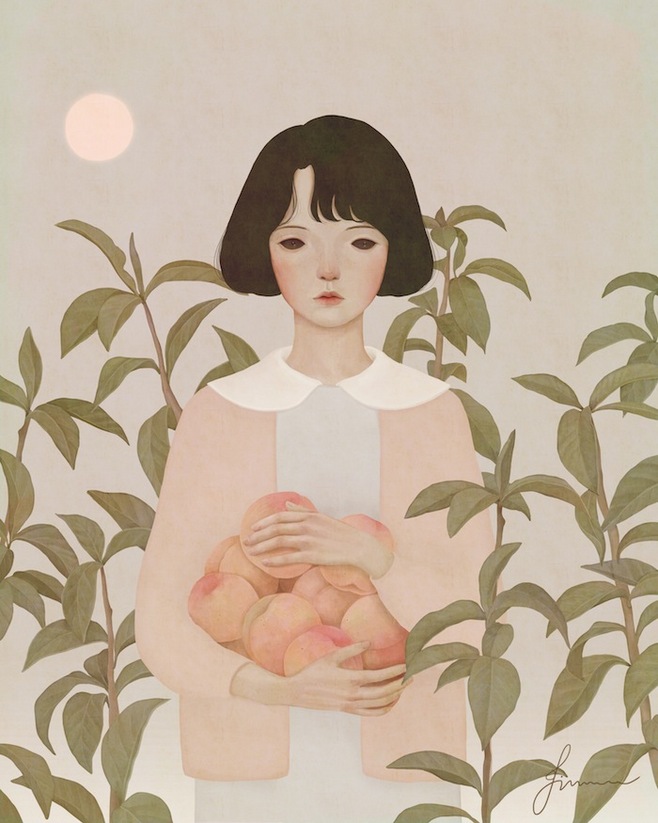 韩国插画师jiwoon pak