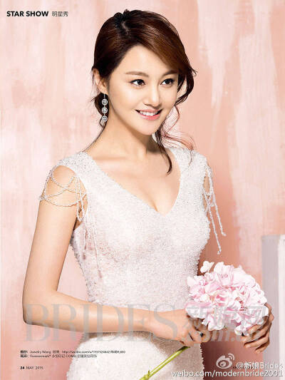 郑爽&清新范儿&邻家女神&唯美婚纱写真