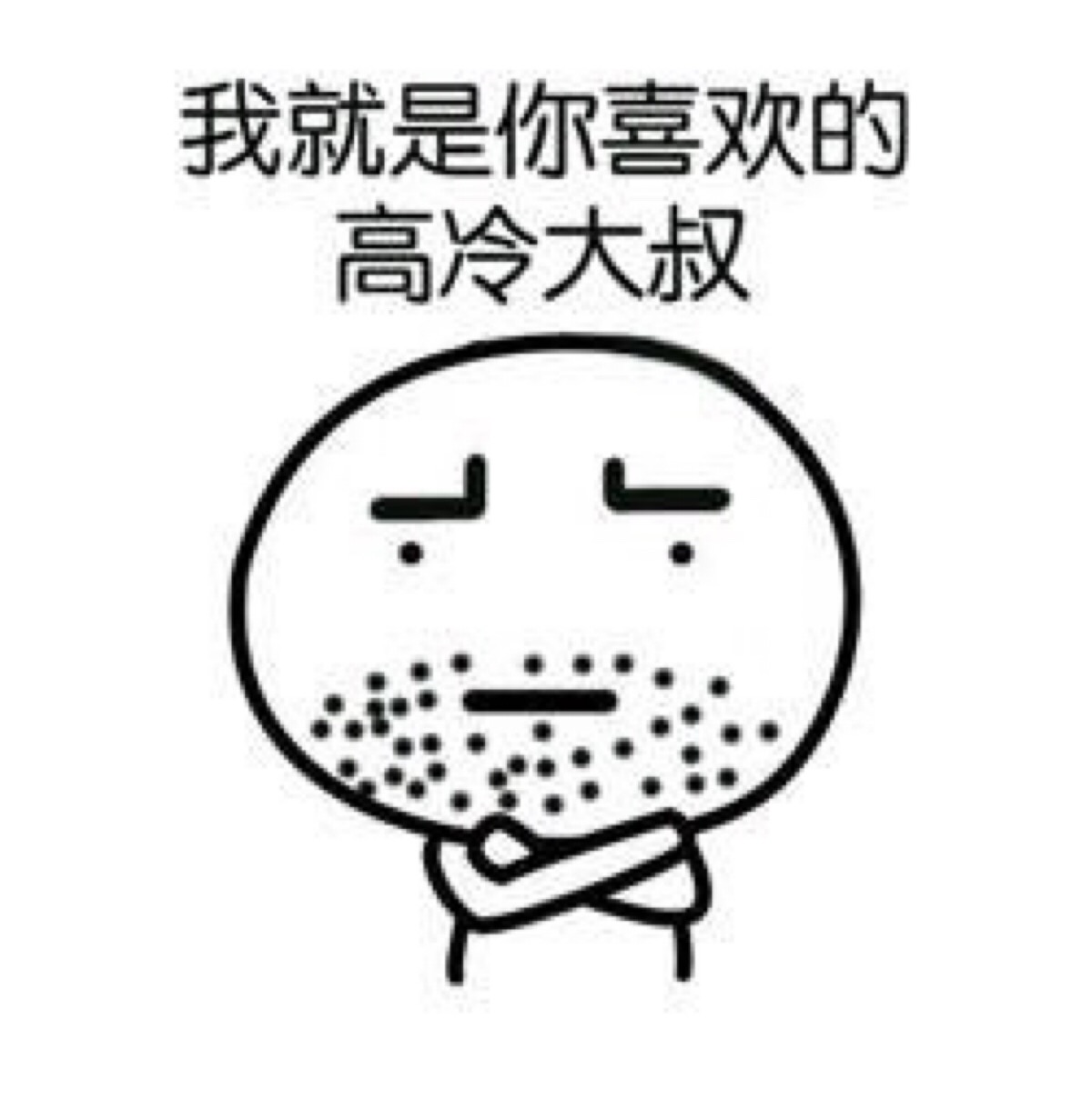 贱表情 我就是你喜欢的高冷大叔