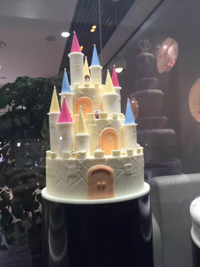 城堡蛋糕高清图片